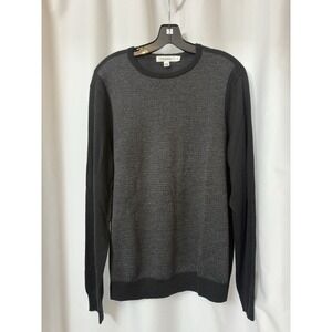 Calvin Klein Sweater Men Large‎ Cotton Blend Knit Long Sleeve J70